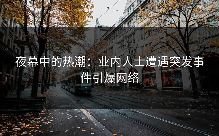 夜幕中的热潮：业内人士遭遇突发事件引爆网络