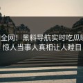 震惊全网！黑料导航实时吃瓜曝光，惊人当事人真相让人瞠目